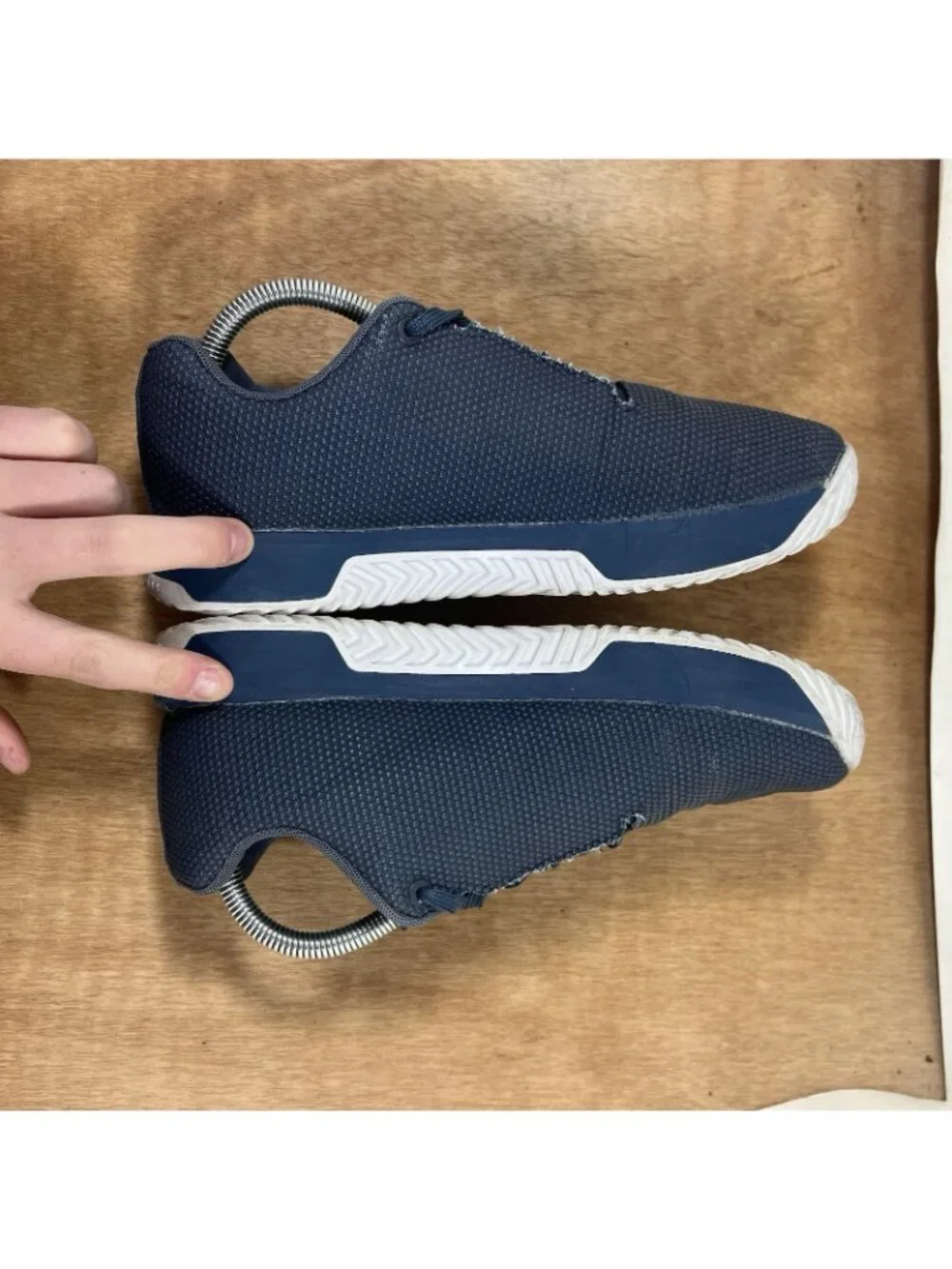 NO BULL Women Size 9.5 Blue SuperFabric Trainers Running Shoes